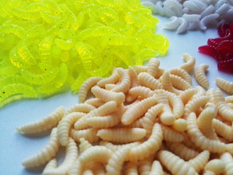 maggot Grub Soft Lure Baits Fishing Lures
